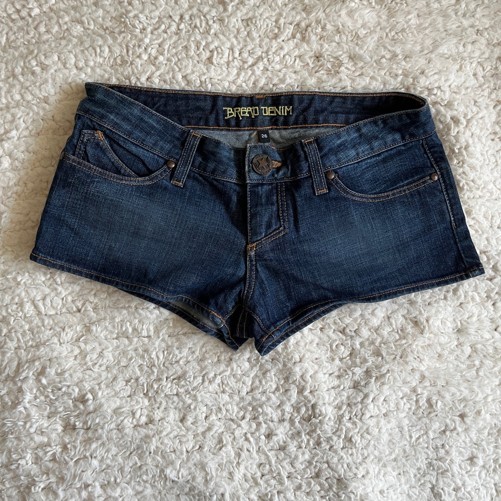 Dark Blue Jean Shorts